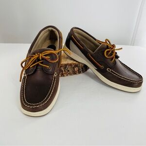 G.H. Bass Co Sailer Women Brown Boat Shoe